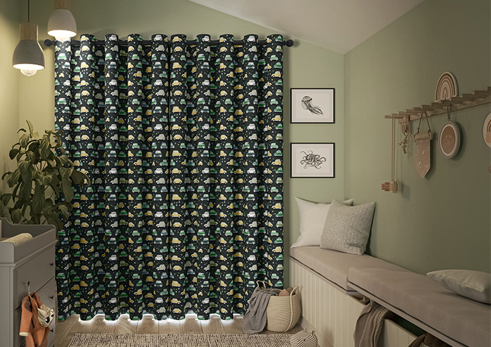 Roadtrip, Forest Green - Made to Measure Curtains - Image 6